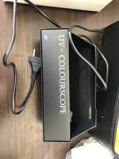 Uv light,sieve and diamond sorting paper