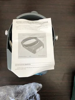 Head wearing magnifier