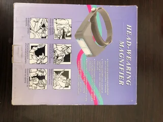Head wearing magnifier