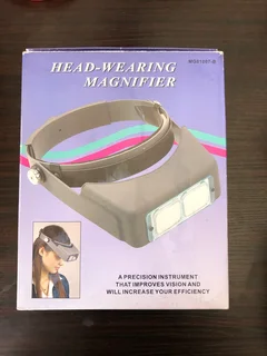 Head wearing magnifier