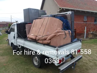Mini truck for hire &amp; removals