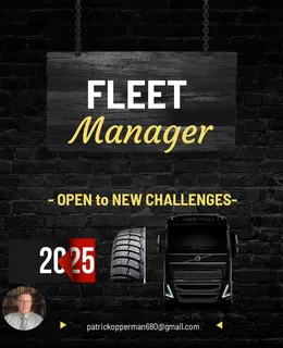 Fleet Manager open to new opportunity.