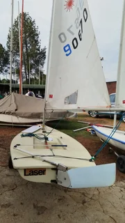 Laser sailing Yacht