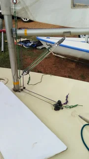 Laser sailing Yacht