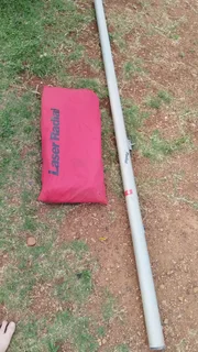 Laser Radial Sail and Mast section