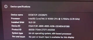 Intel Core i3 10th Gen