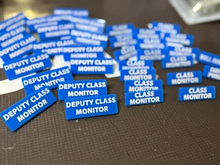 School name badges