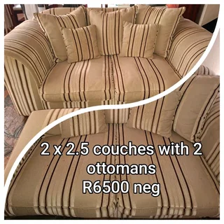 Chenille Lounge Suite