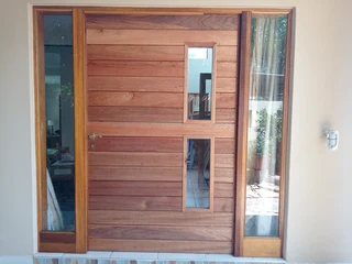 Wood Pivot Doors