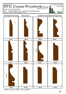 Architraving , Skirting, Stair Treads &amp; Handrailing