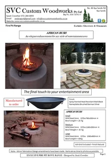 Steel Fire Pits