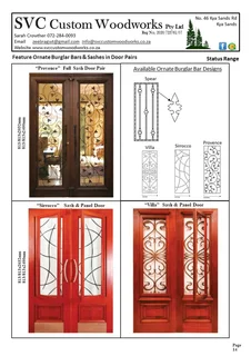 Hardwood Frames, Doors and Windows