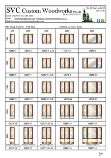Hardwood Frames, Doors and Windows