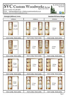 Hardwood Frames, Doors and Windows