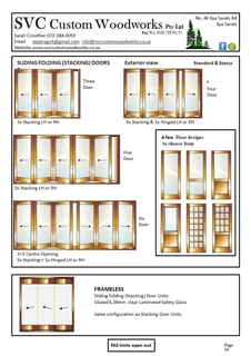 Hardwood Frames, Doors and Windows