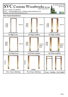 Wooden Windows &amp; Doors