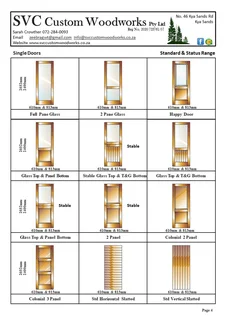 Wooden Windows &amp; Doors