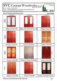 Wooden Frames, Doors and Windows