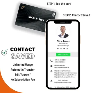 Nfc smart business card