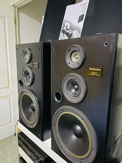 SUPER MINT CONDITION TECHNICS SB LX 7 12 INCH 3 WAY SPEAKERS MINT !!!!!