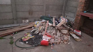 BUILDING RUBBLE AND ALL OTHER RUBBISH REMOVED