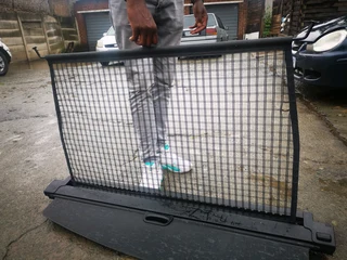 BMW X3 F25 2012 REAR BOOT TRUNK PARCEL SHELF LUGGAGE LOAD COVER BLACK M SPORT