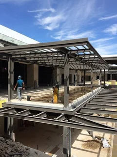 Driveway gates, Sliding gates, Carports, Steel work, Sheds