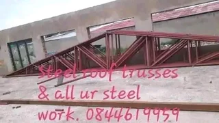 Welding works (steel works), Aluminium windows, doors, gamazine, painting, electrical, building etc