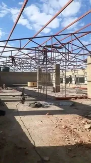 Welding works (steel works), Aluminium windows, doors, gamazine, painting, electrical, building etc