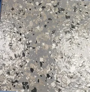 Epoxy coatings with Flakes