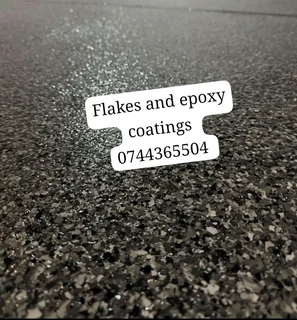 Flakes epoxy floors