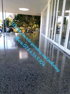 We do concrete casting ,grinding and polishing floors