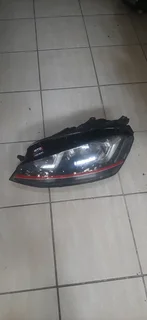 Vw Golf 7 GTI left side headlight please contact lucas on 0843018577