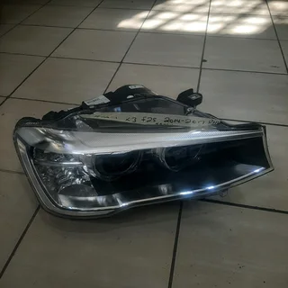 BMW X3 F25 right side headlight please contact lucas on 0843018577