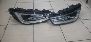 Audi A1 complete headlights please contact lucas on 0843018577