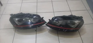 Vw Golf 7 GTI headlights please contact lucas on 0843018577