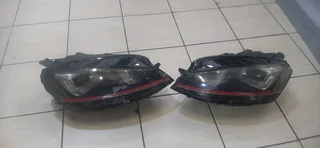 Vw Golf 7 GTI headlights please contact lucas on 0843018577