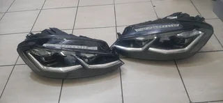 Golf 7,5 R Line complete headlights please contact lucas on 0843018577
