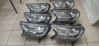 Ford ranger T7 front headlights please contact lucas on 0843018577