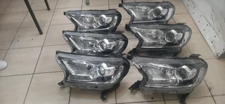 Ford ranger T7 front headlights please contact lucas on 0843018577