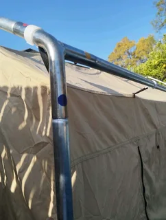 Coleman canvas tent 4m by 2m