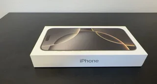 Bran new sealed iPhone 16 pro max 256gb Desert titanium