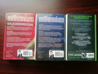 Stieg Larsson Millennium Trilogy - Thriller Book Set