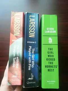Stieg Larsson Millennium Trilogy - Thriller Book Set