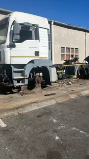 Truck cab and spares