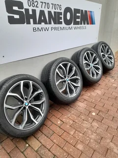 20" BMW x3, x4 Oem mags and tyres