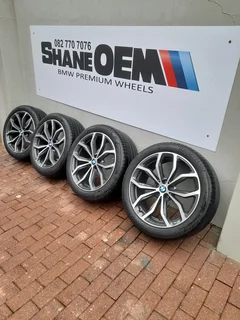 20" BMW x3 x4 7series Oem mags and tyres