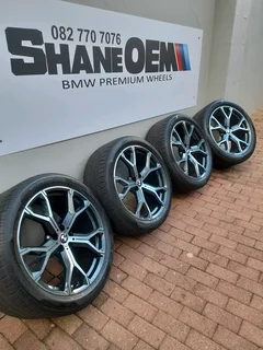 21" BMW x5 Go5, x6 Go6 Oem mags and tyres
