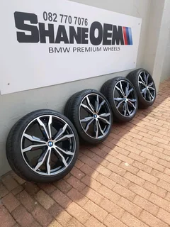 20" BMW x1,x2 Oem mags and tyres