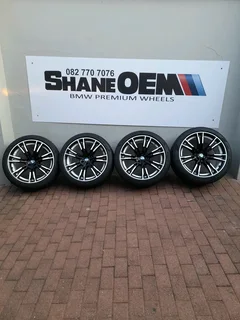 20&#34; BMW f90 M5 Oem mags and tyres